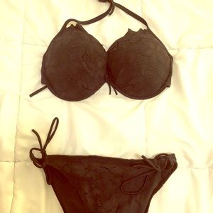 Victoria’s Secret black bikini top
